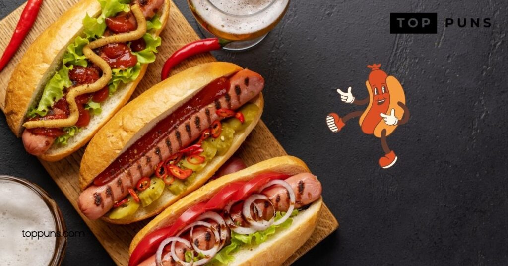 Creative Hot Dog Puns for Social Media