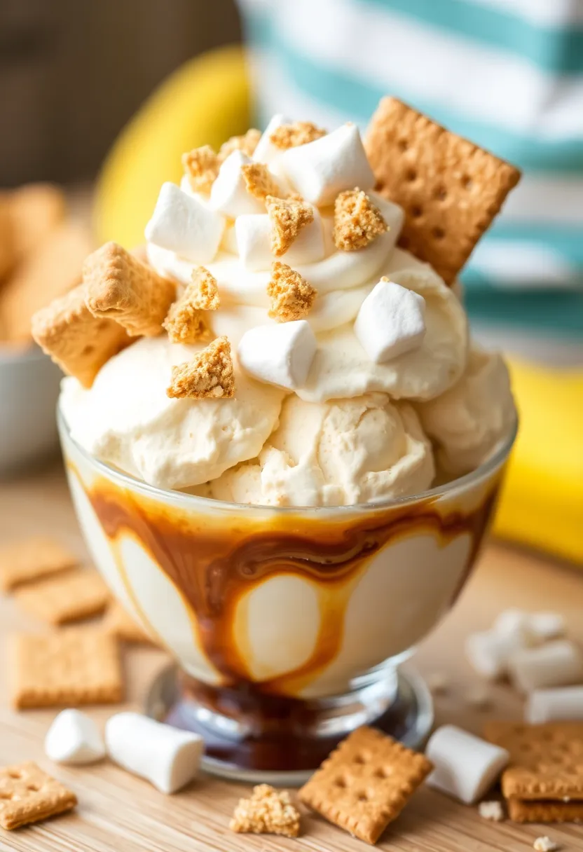 25 Delicious Keto Banana Ice Cream Recipes to Satisfy Your Sweet Tooth 17 25 Delicious Keto Banana Ice Cream Recipes to Satisfy Your Sweet Tooth - 17. S'mores Banana Ice Cream