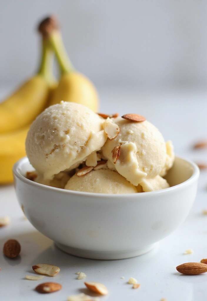 25 Delicious Keto Banana Ice Cream Recipes to Satisfy Your Sweet Tooth 9 25 Delicious Keto Banana Ice Cream Recipes to Satisfy Your Sweet Tooth - 9. Vanilla Almond Banana Ice Cream