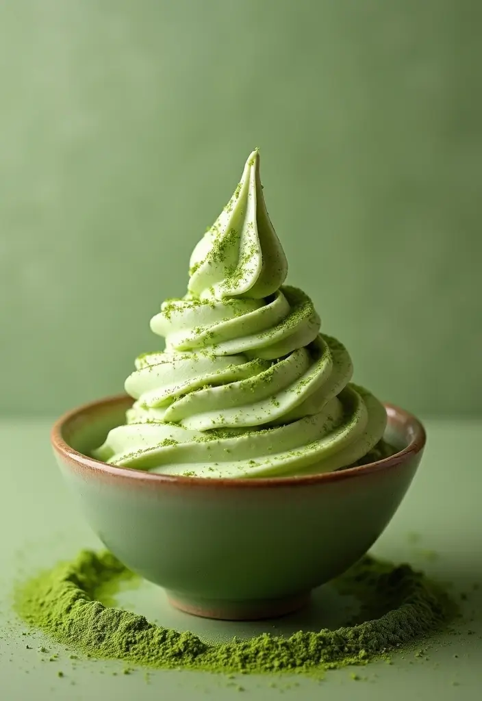 25 Easy and Creamy Ninja Blender Ice Cream Recipes 12 25 Easy and Creamy Ninja Blender Ice Cream Recipes - 12. Matcha Green Tea Delight