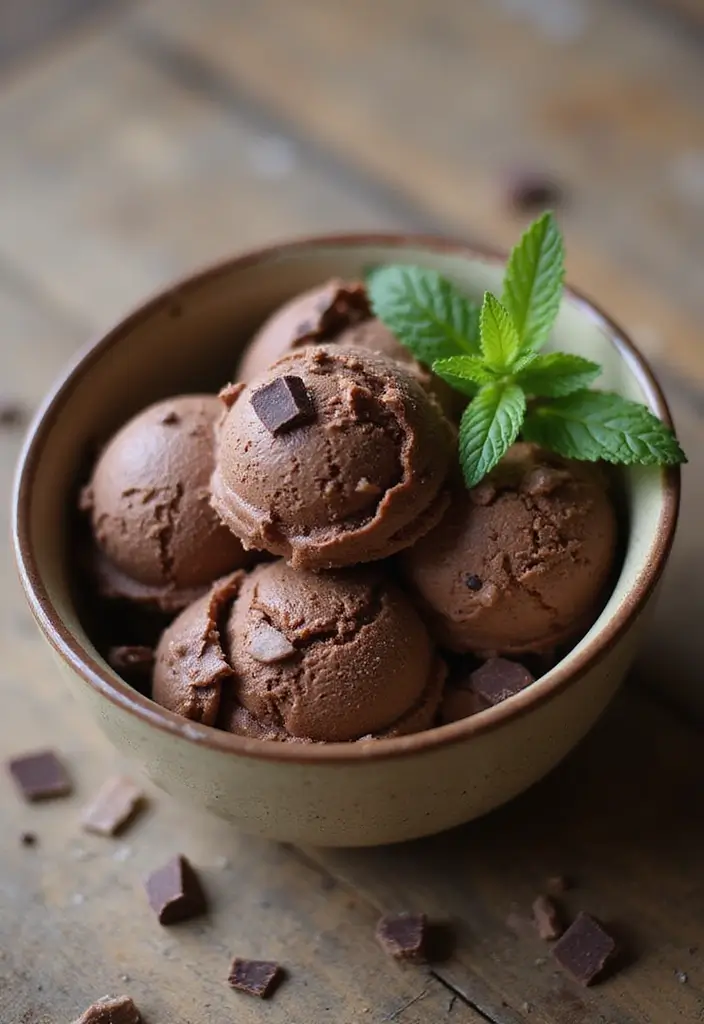 25 Easy and Creamy Ninja Blender Ice Cream Recipes 2 25 Easy and Creamy Ninja Blender Ice Cream Recipes - 2. Chocolate Avocado Indulgence