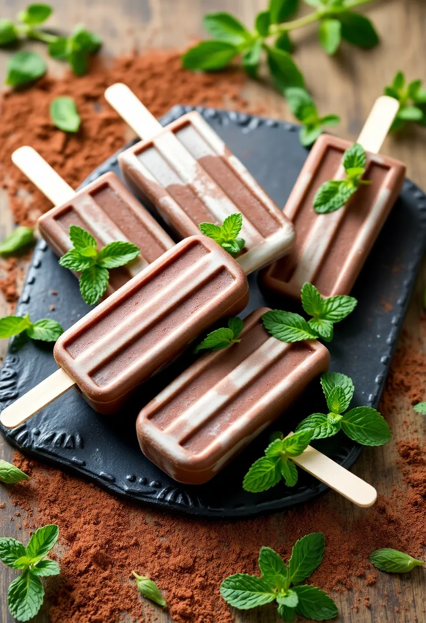 25 Fun and Refreshing Ice Cream Popsicle Recipes for Kids 23 25 Fun and Refreshing Ice Cream Popsicle Recipes for Kids - 23. Chocolate Mint Popsicles