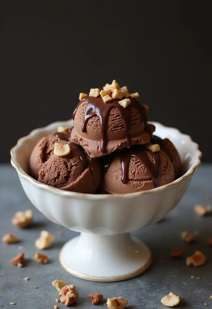 25 Gluten Free Ice Cream Recipes That Actually Taste Great 17 25 Gluten Free Ice Cream Recipes That Actually Taste Great - 17. Chocolate Hazelnut Ice Cream