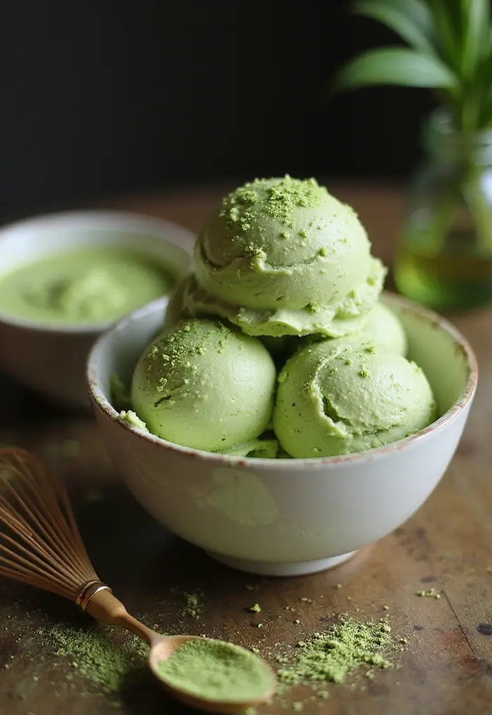 25 Gluten Free Ice Cream Recipes That Actually Taste Great 18 25 Gluten Free Ice Cream Recipes That Actually Taste Great - 18. Matcha Green Tea Ice Cream