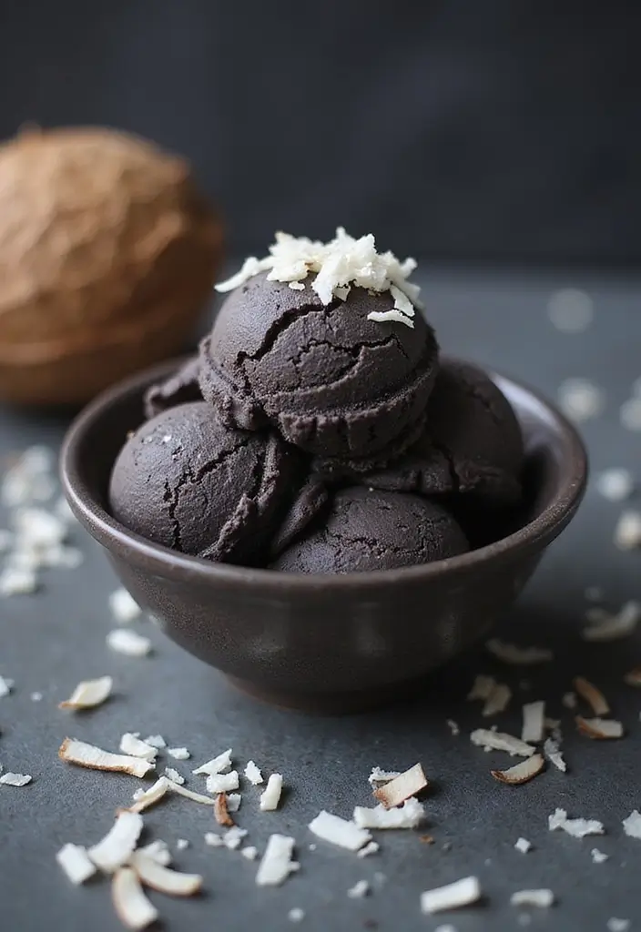 25 Gluten Free Ice Cream Recipes That Actually Taste Great 23 25 Gluten Free Ice Cream Recipes That Actually Taste Great - 23. Charcoal Coconut Ice Cream