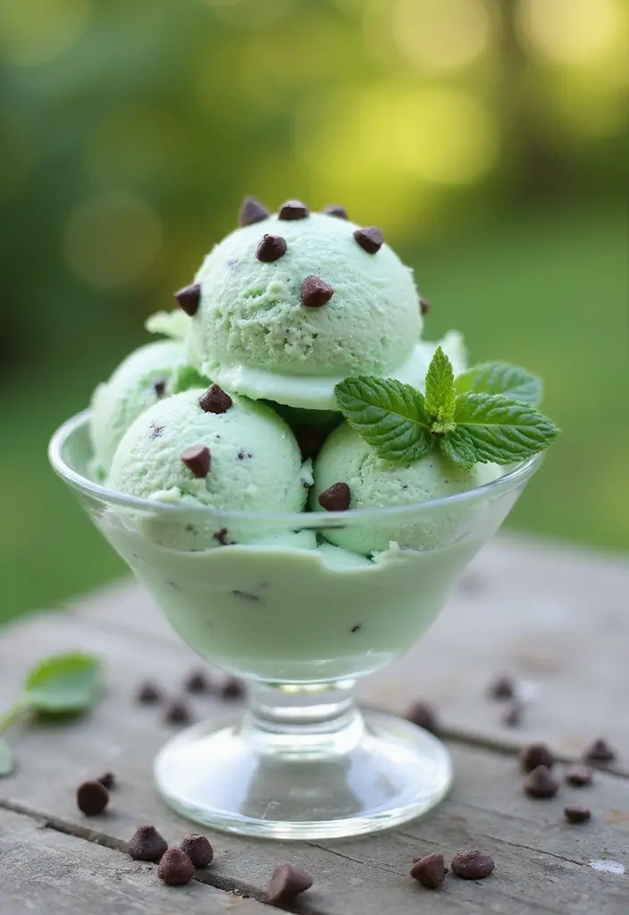 25 Gluten Free Ice Cream Recipes That Actually Taste Great 4 25 Gluten Free Ice Cream Recipes That Actually Taste Great - 4. Mint Chocolate Chip Coconut Ice Cream