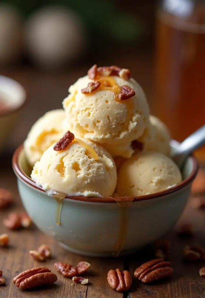 25 Gluten Free Ice Cream Recipes That Actually Taste Great 9 25 Gluten Free Ice Cream Recipes That Actually Taste Great - 9. Maple Pecan Ice Cream