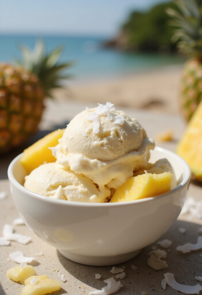 25 Healthy Fruit Ice Cream Recipes Naturally Sweet 12 25 Healthy Fruit Ice Cream Recipes Naturally Sweet - 12. Pineapple Coconut Cream Ice Cream