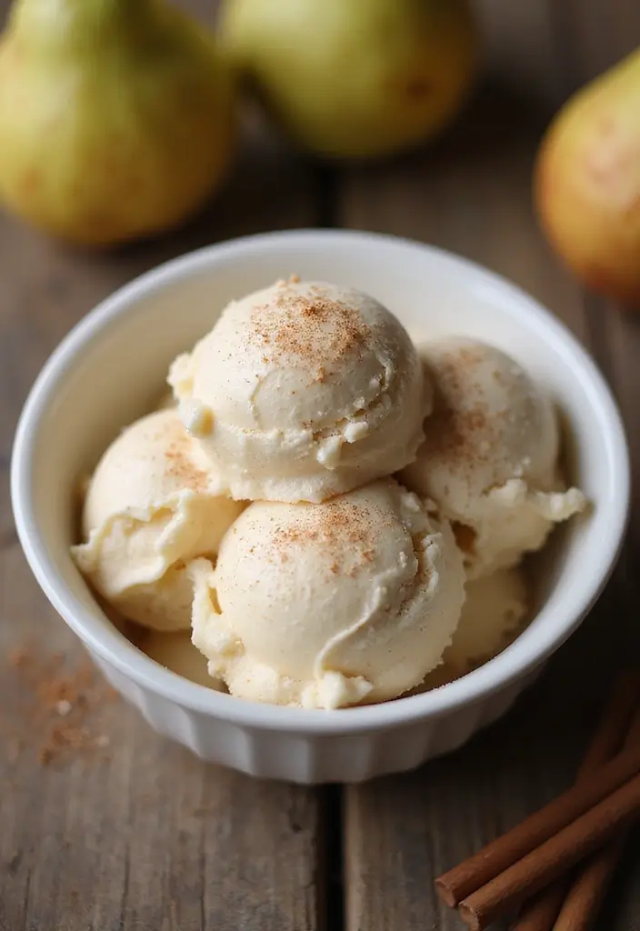25 Healthy Fruit Ice Cream Recipes Naturally Sweet 14 25 Healthy Fruit Ice Cream Recipes Naturally Sweet - 14. Spiced Pear Ice Cream