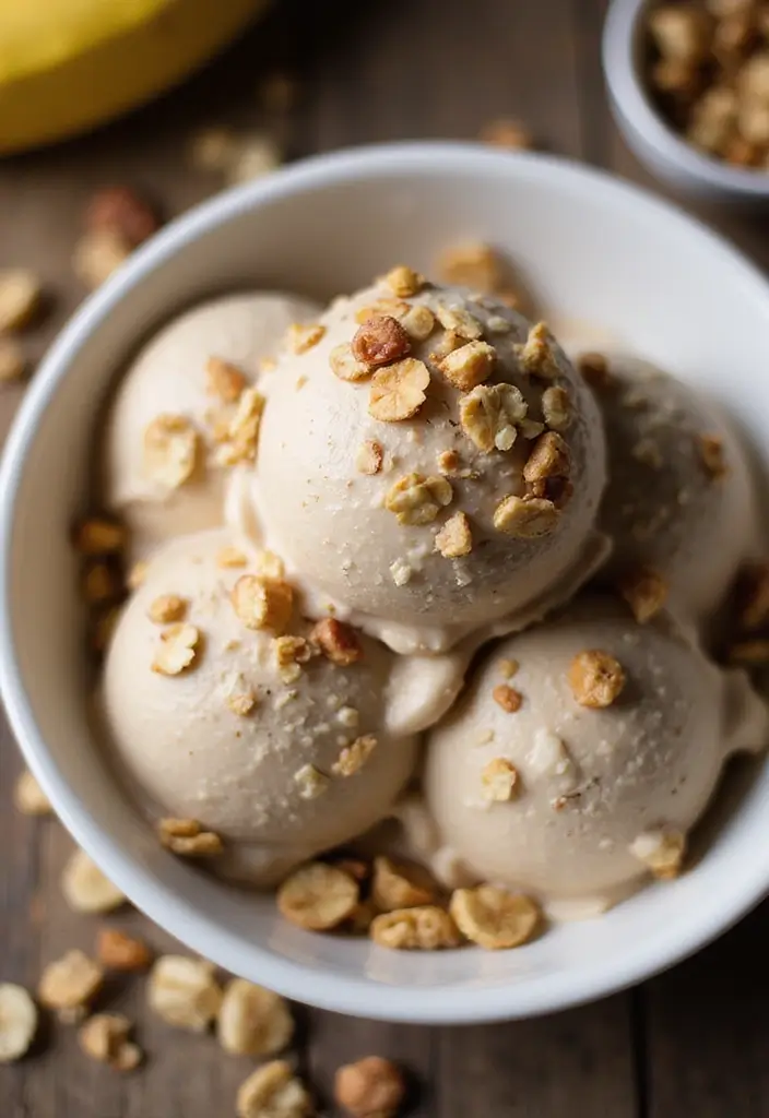 25 Healthy Fruit Ice Cream Recipes Naturally Sweet 19 25 Healthy Fruit Ice Cream Recipes Naturally Sweet - 19. Nutty Banana Oatmeal Ice Cream