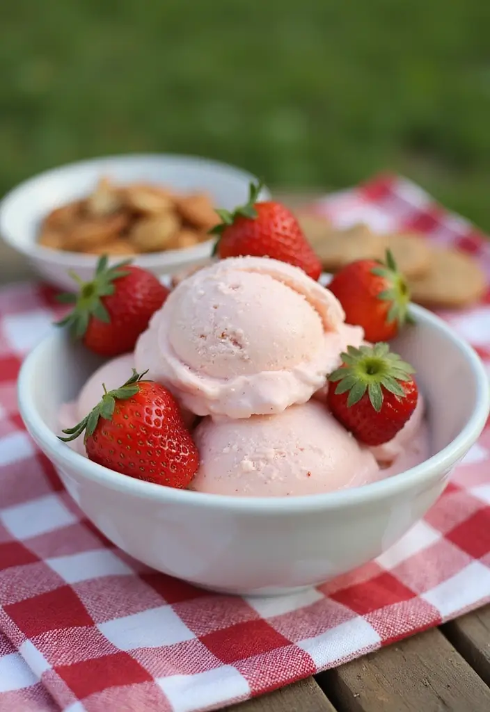 25 Healthy Fruit Ice Cream Recipes Naturally Sweet 2 25 Healthy Fruit Ice Cream Recipes Naturally Sweet - 2. Strawberry Almond Milk Ice Cream