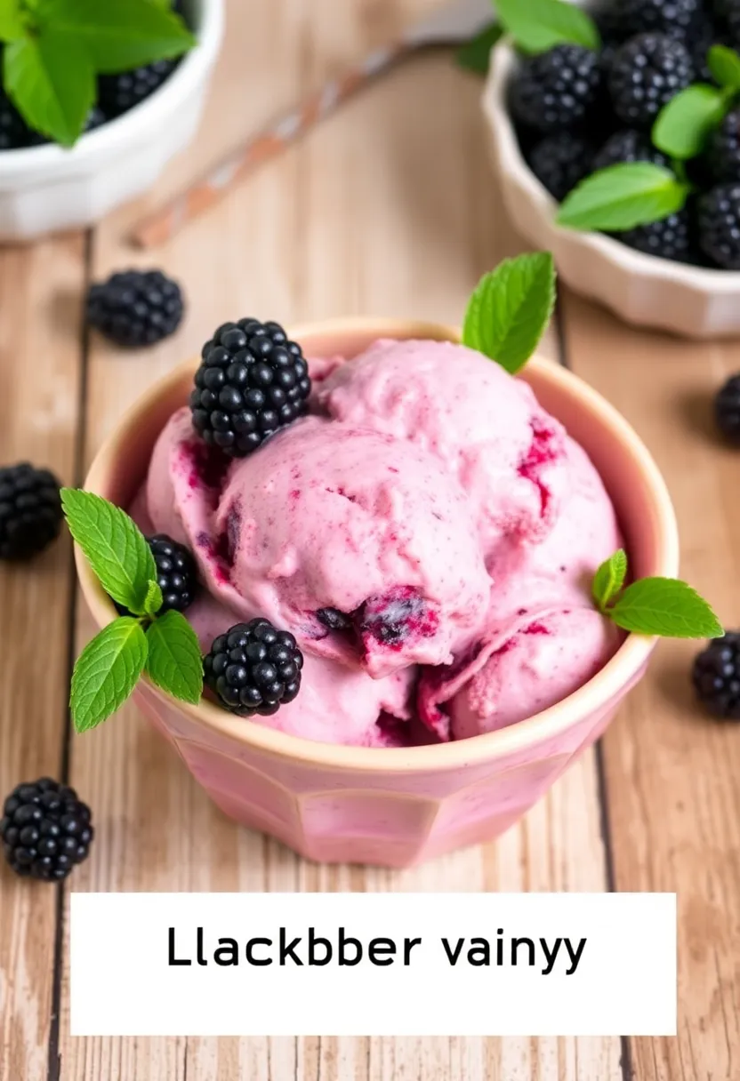 25 Healthy Fruit Ice Cream Recipes Naturally Sweet 24 25 Healthy Fruit Ice Cream Recipes Naturally Sweet - 24. Blackberry Vanilla Ice Cream