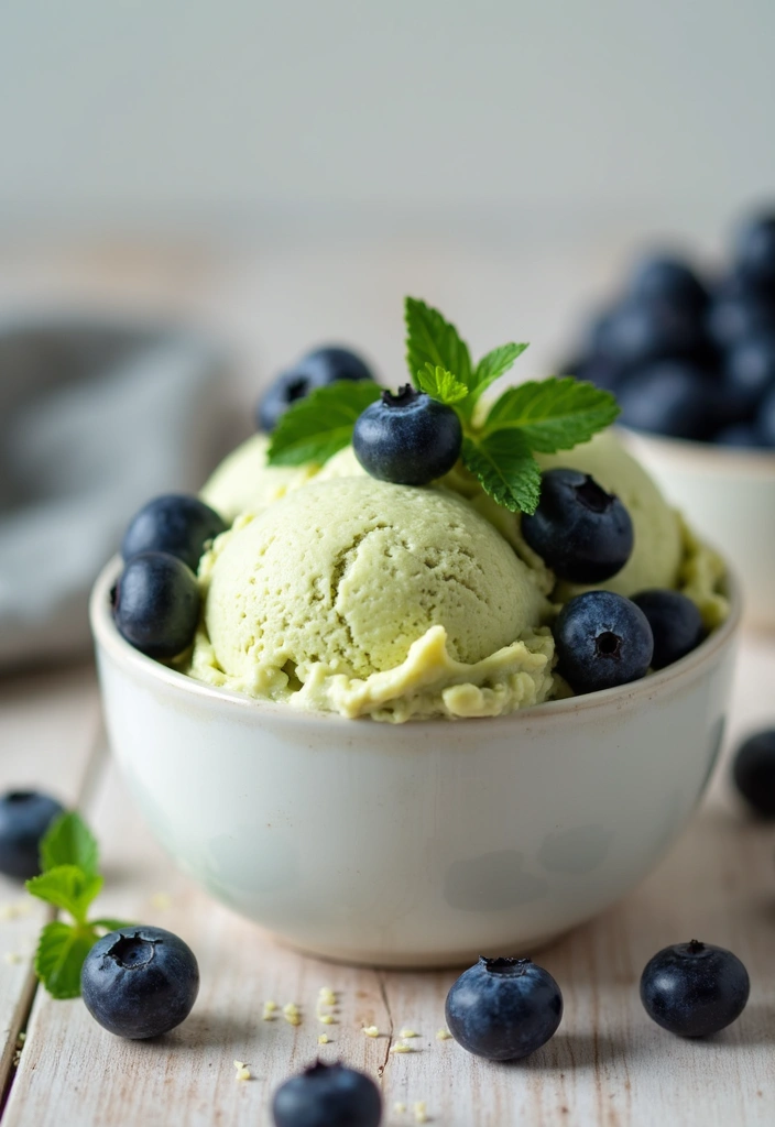 25 Healthy Fruit Ice Cream Recipes Naturally Sweet 4 25 Healthy Fruit Ice Cream Recipes Naturally Sweet - 4. Blueberry Avocado Ice Cream