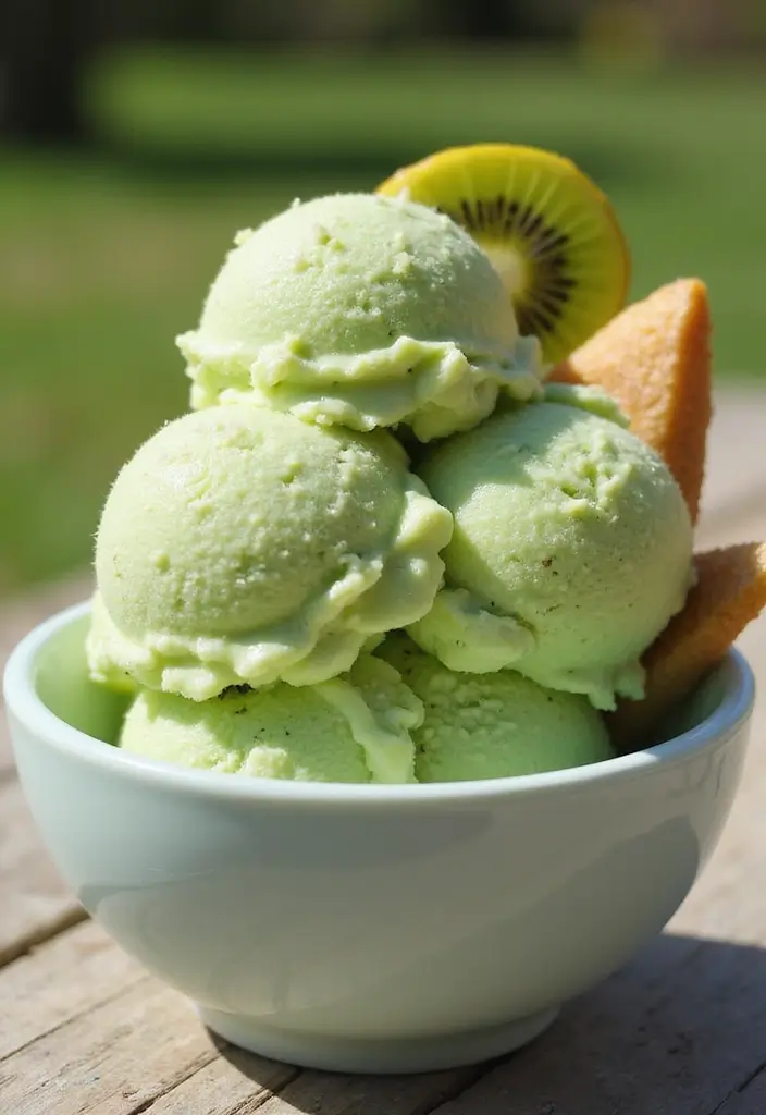 25 Healthy Fruit Ice Cream Recipes Naturally Sweet 7 25 Healthy Fruit Ice Cream Recipes Naturally Sweet - 7. Kiwi Lime Ice Cream