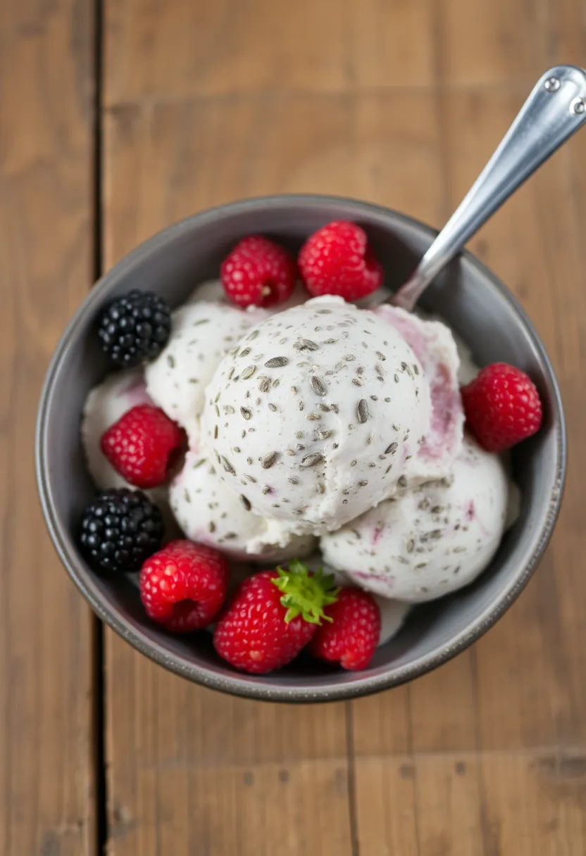 25 Ice Cream Dessert Recipes Family Approved 11 25 Ice Cream Dessert Recipes Family Approved - 11. Chia Seed Ice Cream
