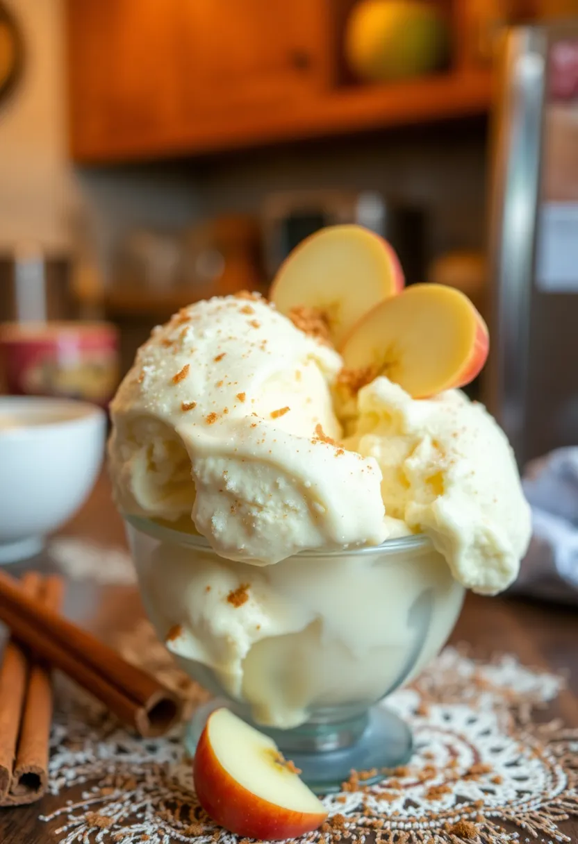 25 Ice Cream Dessert Recipes Family Approved 17 25 Ice Cream Dessert Recipes Family Approved - 17. Apple Cinnamon Ice Cream