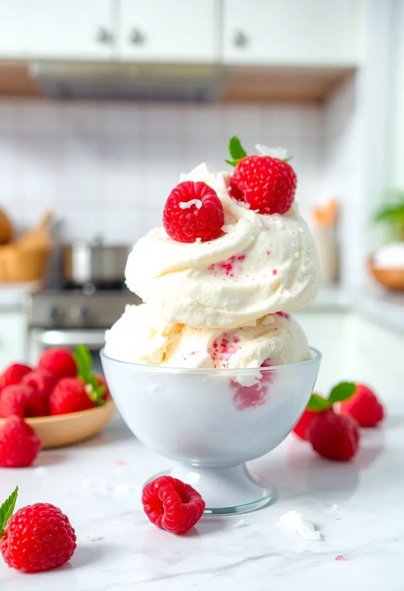 25 Ice Cream Dessert Recipes Family Approved 22 25 Ice Cream Dessert Recipes Family Approved - 22. Raspberry Coconut Ice Cream