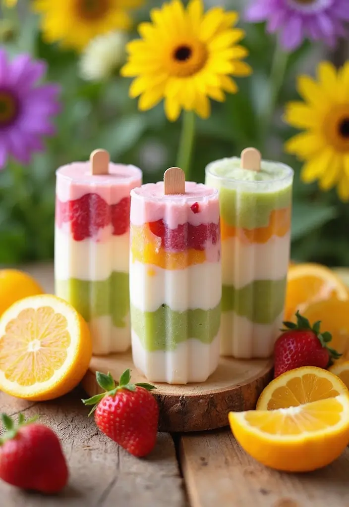 25 Ice Cream Dessert Recipes Family Approved 7 25 Ice Cream Dessert Recipes Family Approved - 7. Yogurt Parfait Popsicles