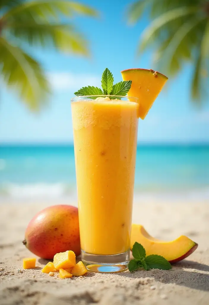 25 Ice Cream Smoothie Recipes Perfect for Summer 1 25 Ice Cream Smoothie Recipes Perfect for Summer - 1. Tropical Paradise Smoothie