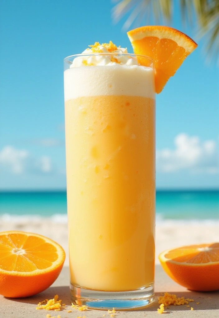 25 Ice Cream Smoothie Recipes Perfect for Summer 10 25 Ice Cream Smoothie Recipes Perfect for Summer - 10. Orange Creamsicle Smoothie