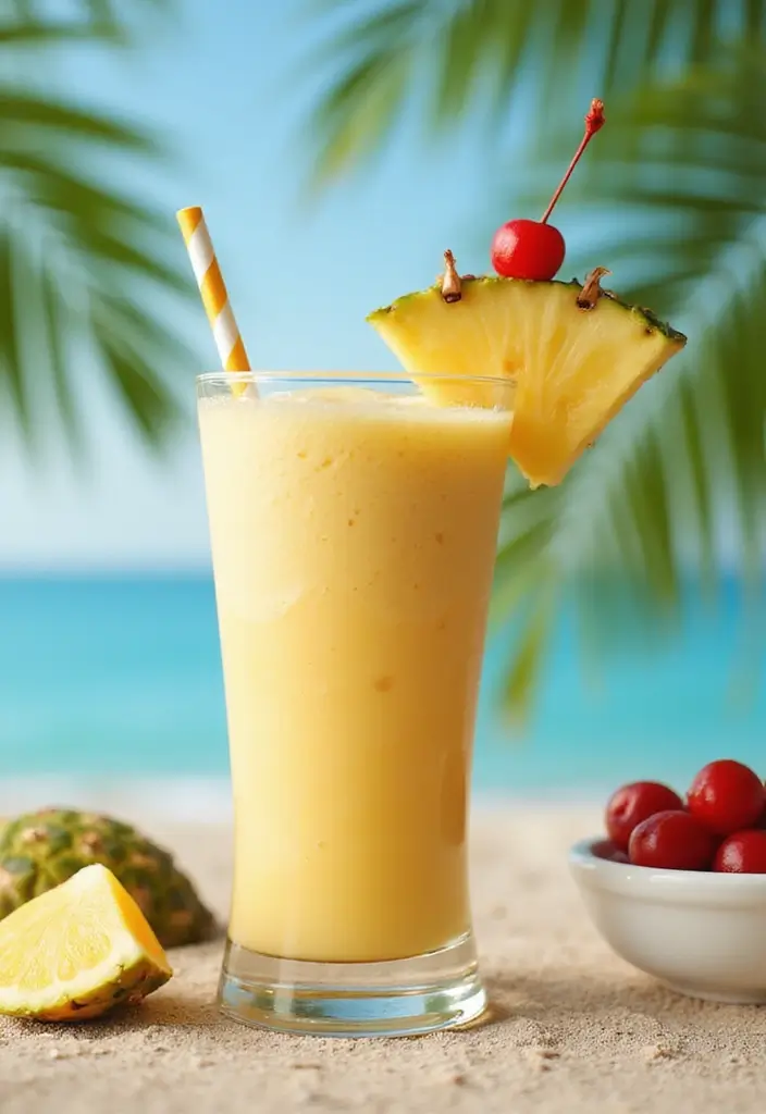 25 Ice Cream Smoothie Recipes Perfect for Summer 13 25 Ice Cream Smoothie Recipes Perfect for Summer - 13. Pina Colada Smoothie