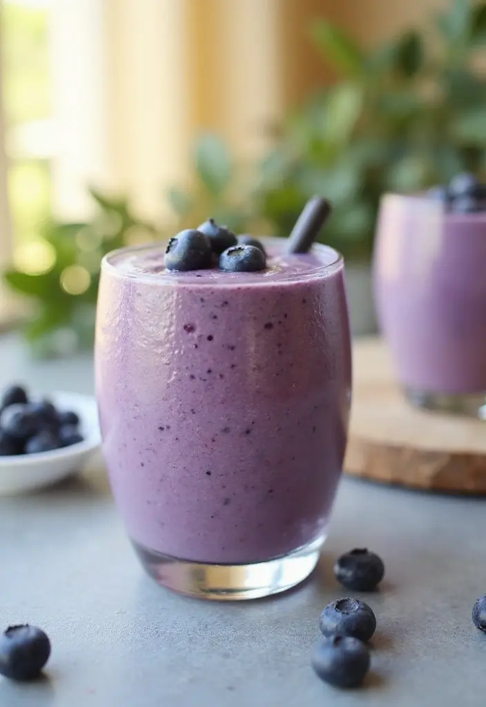 25 Ice Cream Smoothie Recipes Perfect for Summer 14 25 Ice Cream Smoothie Recipes Perfect for Summer - 14. Maple Blueberry Smoothie