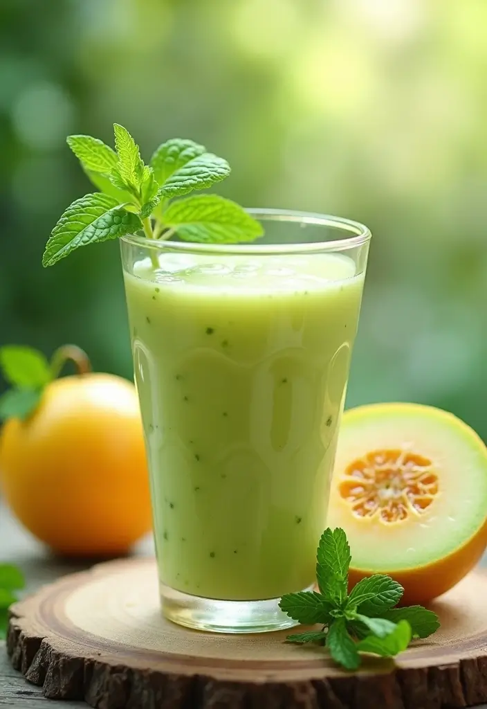 25 Ice Cream Smoothie Recipes Perfect for Summer 18 25 Ice Cream Smoothie Recipes Perfect for Summer - 18. Honeydew Mint Smoothie