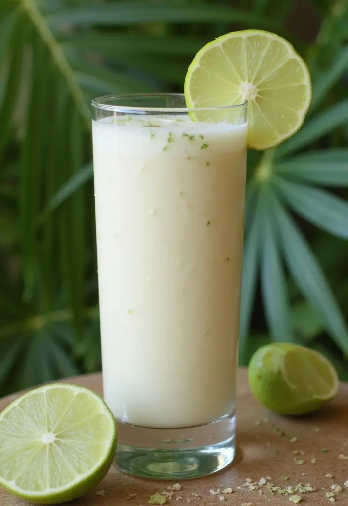 25 Ice Cream Smoothie Recipes Perfect for Summer 24 25 Ice Cream Smoothie Recipes Perfect for Summer - 24. Coconut Lime Smoothie