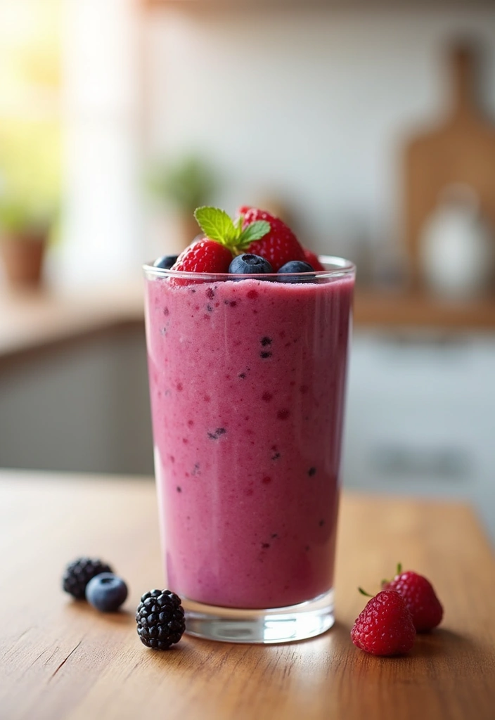 25 Ice Cream Smoothie Recipes Perfect for Summer 25 25 Ice Cream Smoothie Recipes Perfect for Summer - 25. Berry Oat Smoothie