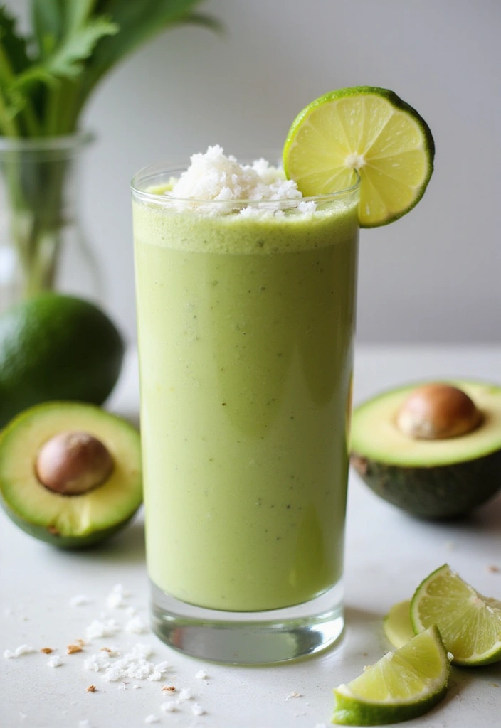 25 Ice Cream Smoothie Recipes Perfect for Summer 7 25 Ice Cream Smoothie Recipes Perfect for Summer - 7. Avocado Coconut Smoothie