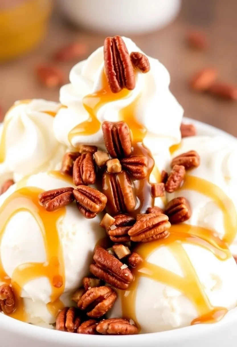 25 Ice Cream Sundae Ideas: Recipes Over the Top Delicious 13 25 Ice Cream Sundae Ideas: Recipes Over the Top Delicious - 13. Maple Pecan Sundae