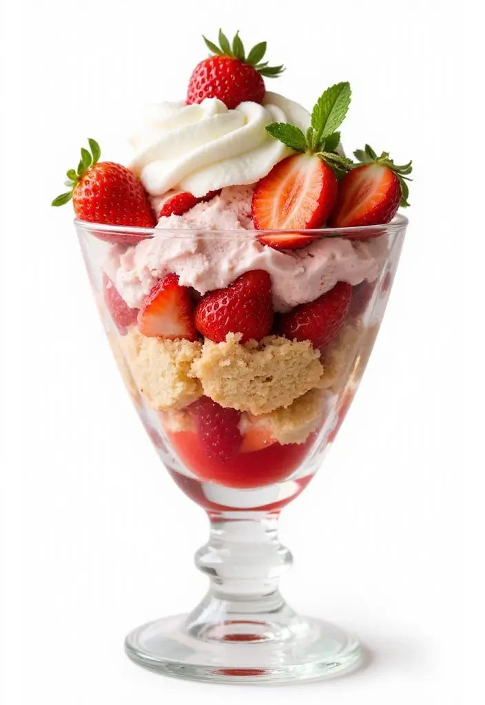 25 Ice Cream Sundae Ideas: Recipes Over the Top Delicious 2 25 Ice Cream Sundae Ideas: Recipes Over the Top Delicious - 2. Strawberry Shortcake Sundae