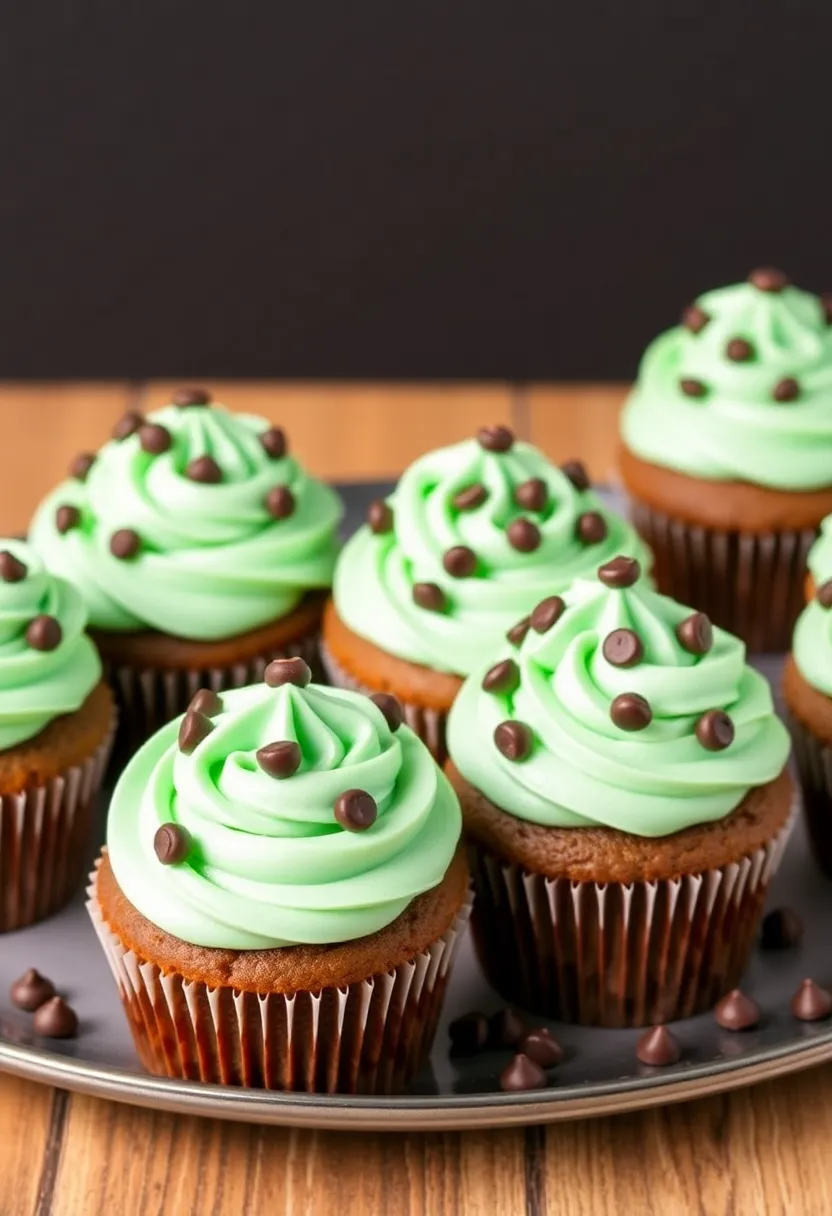 25 Mint Ice Cream Dessert Recipes That Refresh Your Day 13 25 Mint Ice Cream Dessert Recipes That Refresh Your Day - 13. Mint Chocolate Chip Cupcakes