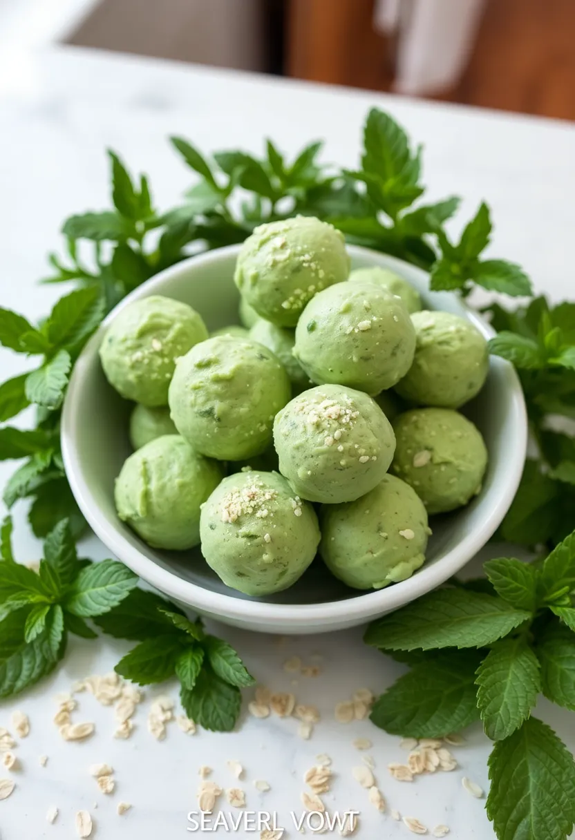 25 Mint Ice Cream Dessert Recipes That Refresh Your Day 20 25 Mint Ice Cream Dessert Recipes That Refresh Your Day - 20. Mint Ice Cream Energy Bites