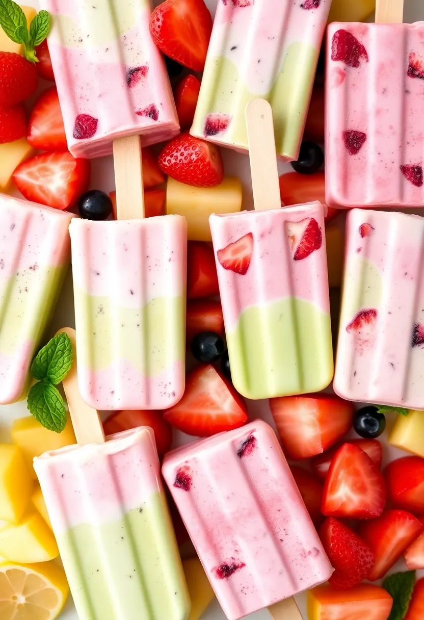 25 Mint Ice Cream Dessert Recipes That Refresh Your Day 25 25 Mint Ice Cream Dessert Recipes That Refresh Your Day - 25. Mint Ice Cream Fruit Pops