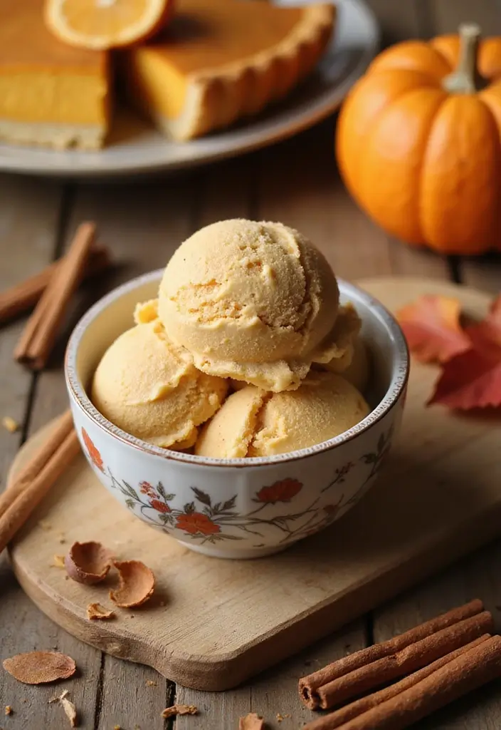 25 Ninja Creami Ice Cream Recipes Christmas Holiday Favorites - 13. Pumpkin Spice Ice Cream