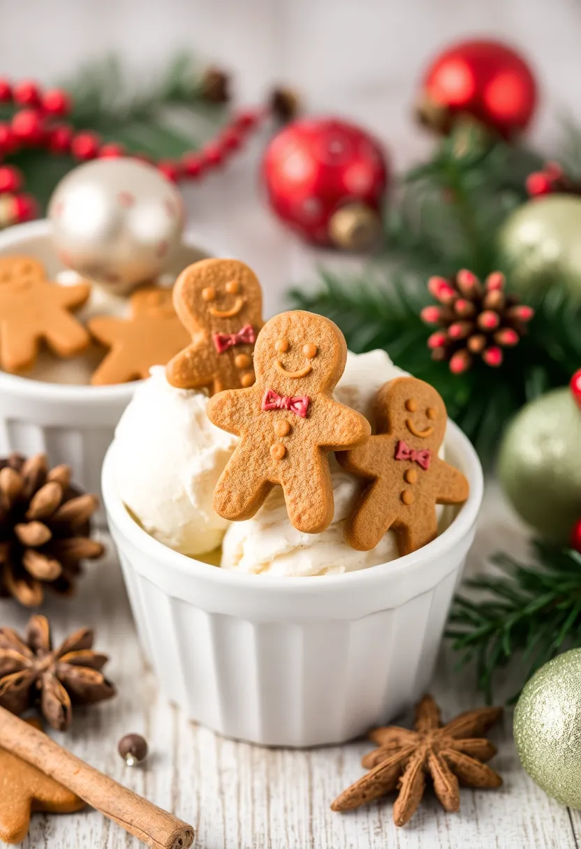 25 Ninja Creami Ice Cream Recipes Christmas Holiday Favorites - 2. Gingerbread Cookie Ice Cream