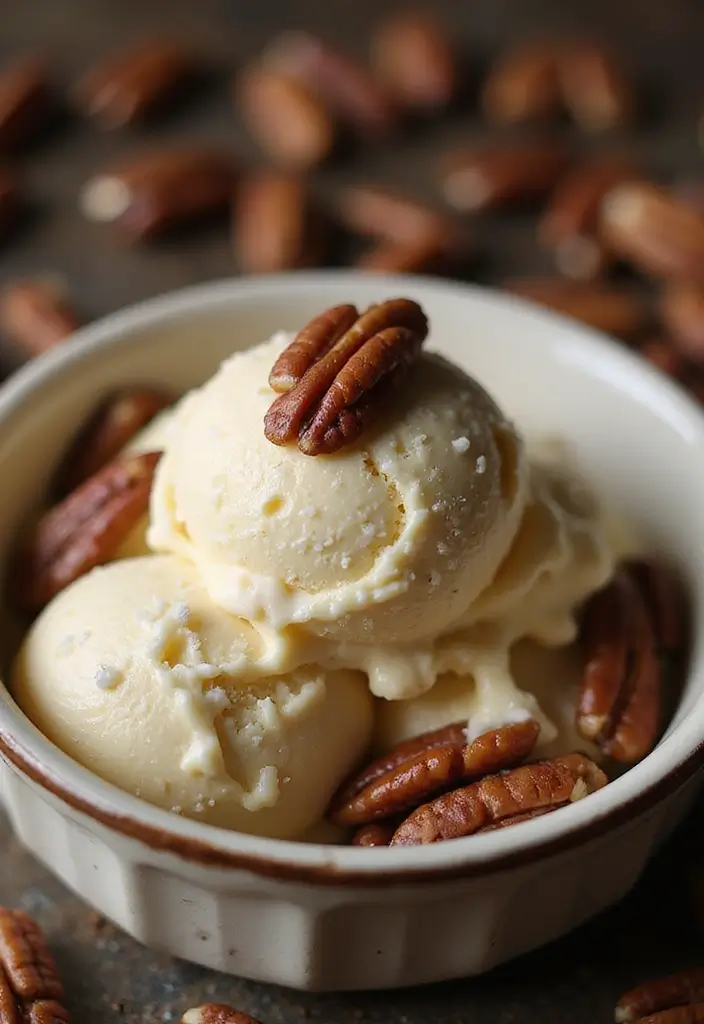 25 Nostalgia Ice Cream Maker Recipes Family Friendly 11 25 Nostalgia Ice Cream Maker Recipes Family Friendly - 11. Butter Pecan