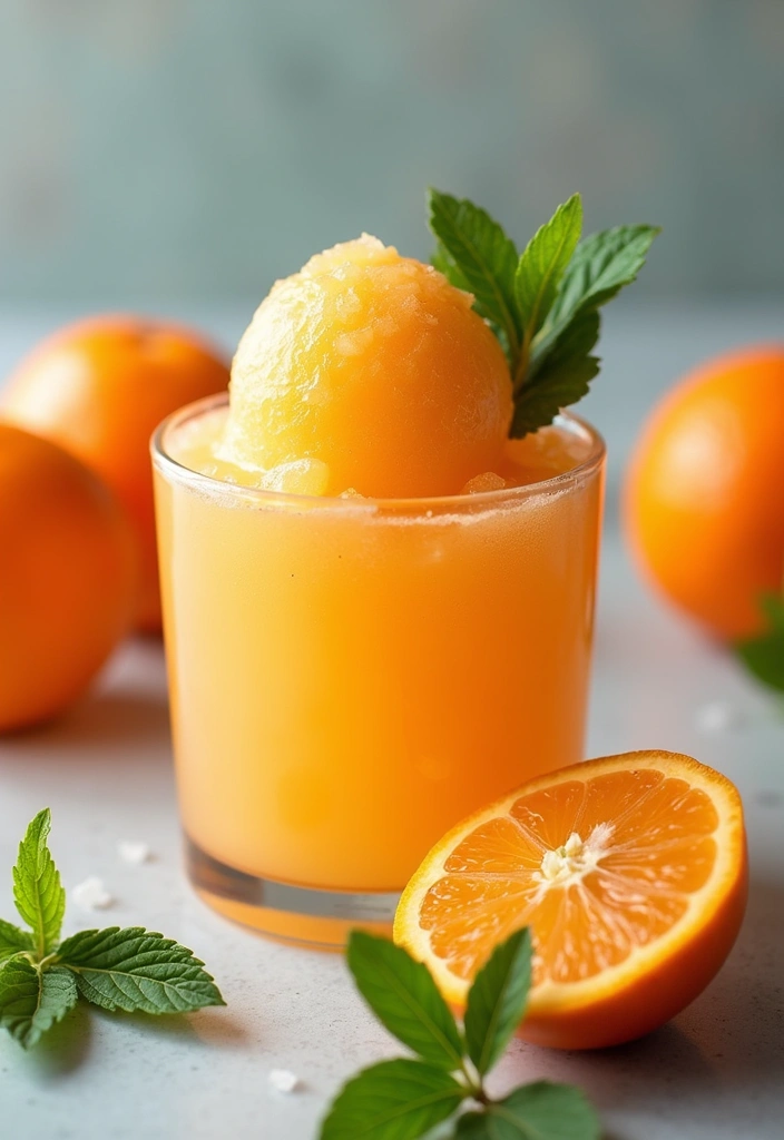 25 Nostalgia Ice Cream Maker Recipes Family Friendly 20 25 Nostalgia Ice Cream Maker Recipes Family Friendly - 20. Tangerine Sorbet