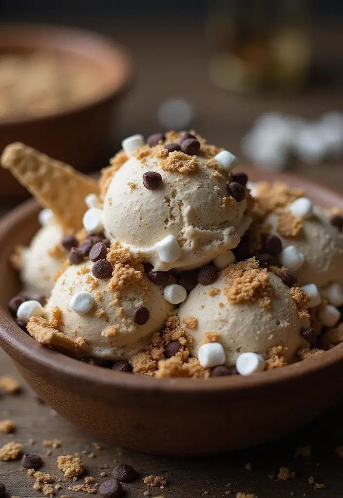 25 Nostalgia Ice Cream Maker Recipes Family Friendly 21 25 Nostalgia Ice Cream Maker Recipes Family Friendly - 21. S’mores Ice Cream