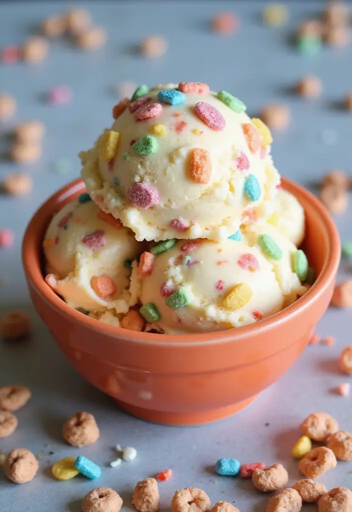 25 Nostalgia Ice Cream Maker Recipes Family Friendly 24 25 Nostalgia Ice Cream Maker Recipes Family Friendly - 24. Fruity Pebbles Ice Cream