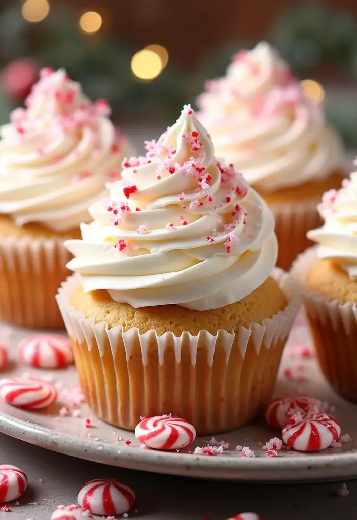 25 Peppermint Ice Cream Dessert Recipes Festive and Fresh - 10. Peppermint Ice Cream Cupcakes