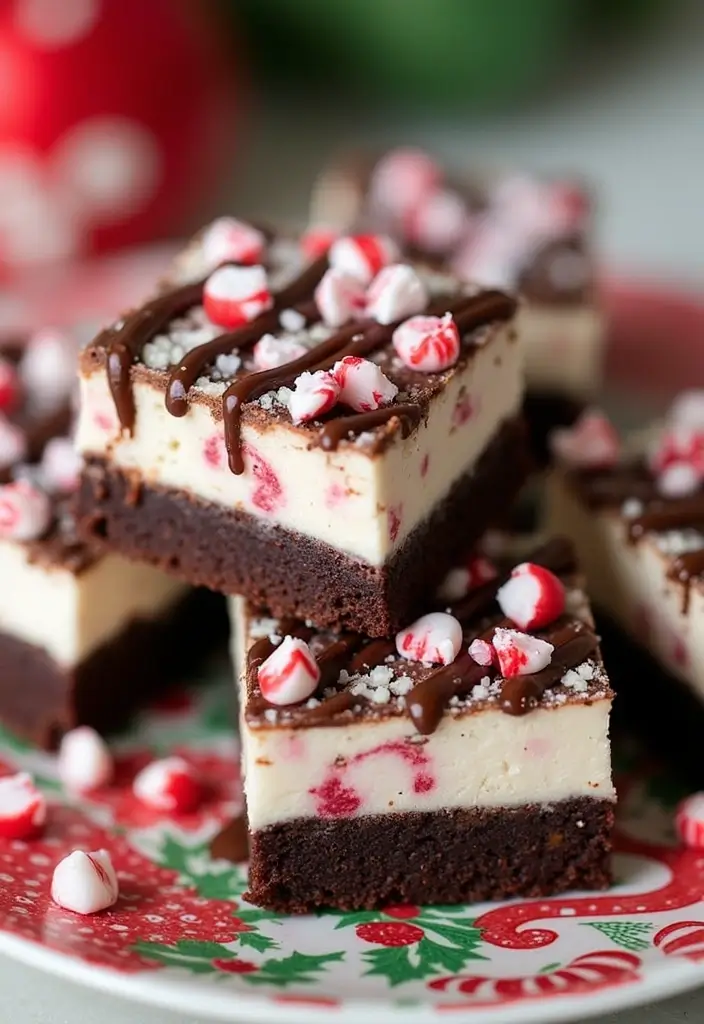 25 Peppermint Ice Cream Dessert Recipes Festive and Fresh - 12. Peppermint Ice Cream Brownies
