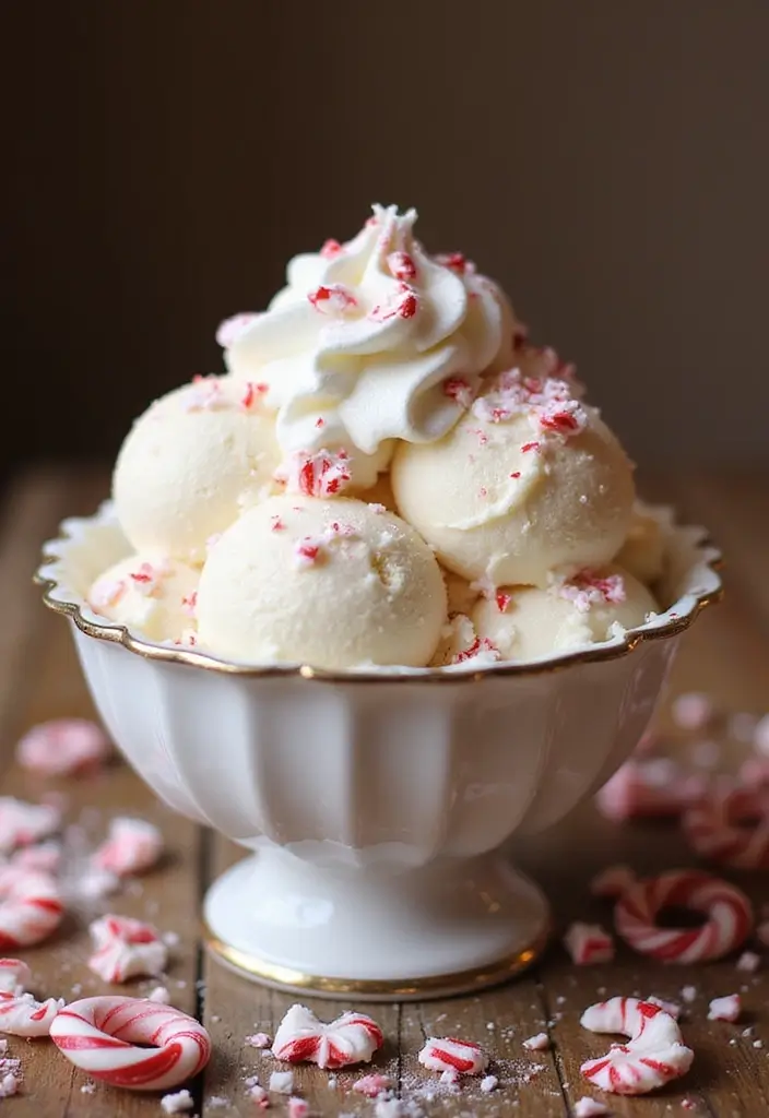 25 Peppermint Ice Cream Dessert Recipes Festive and Fresh - 20. Peppermint Ice Cream Pudding