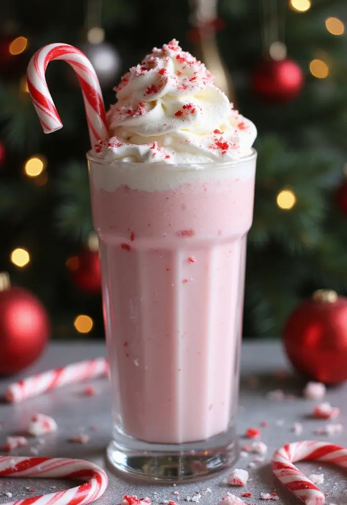 25 Peppermint Ice Cream Dessert Recipes Festive and Fresh - 4. Peppermint Ice Cream Milkshake