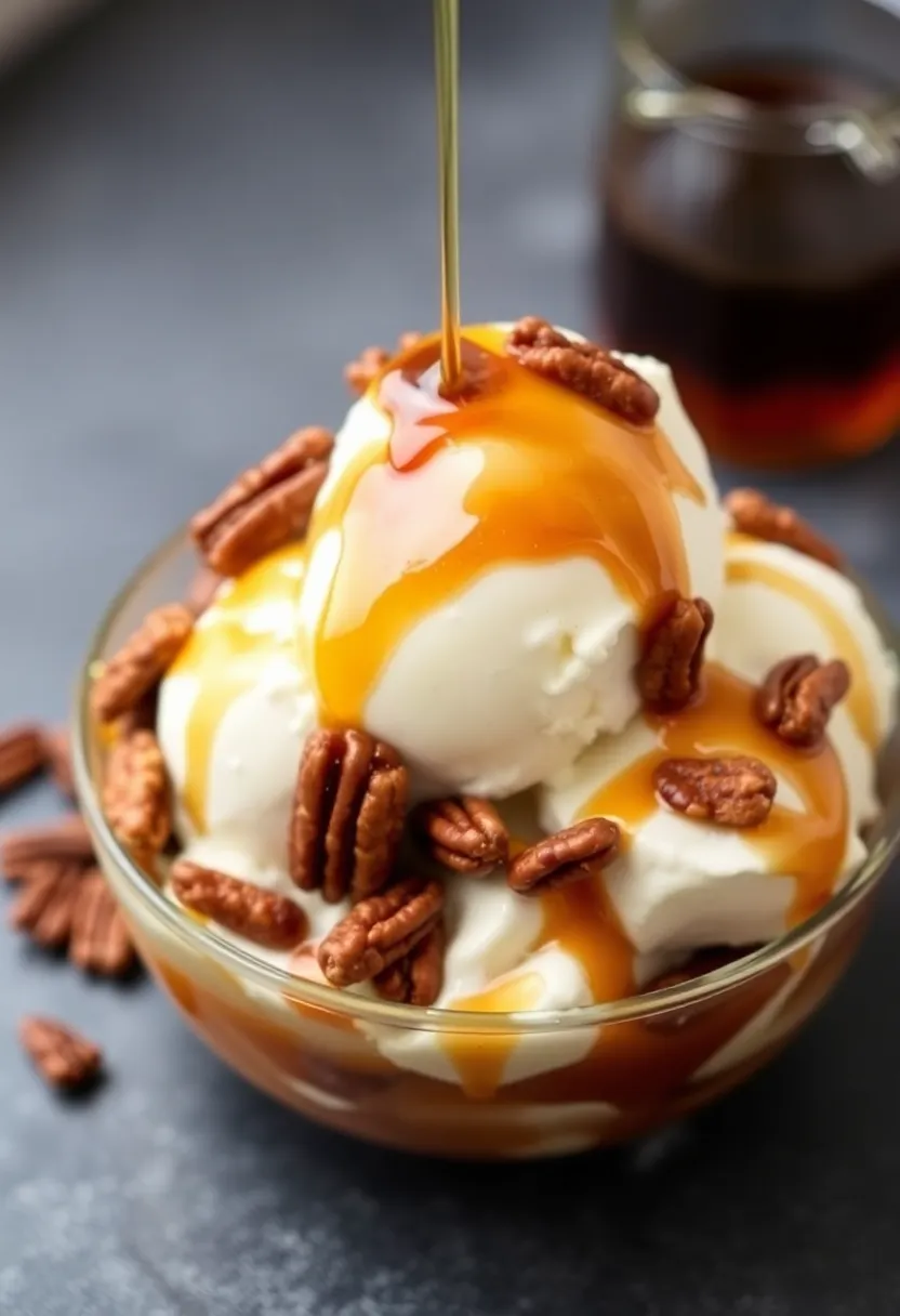 25 Sundae Recipes Ice Cream Lovers Must Try 12 25 Sundae Recipes Ice Cream Lovers Must Try - 12. Maple Pecan Sundae