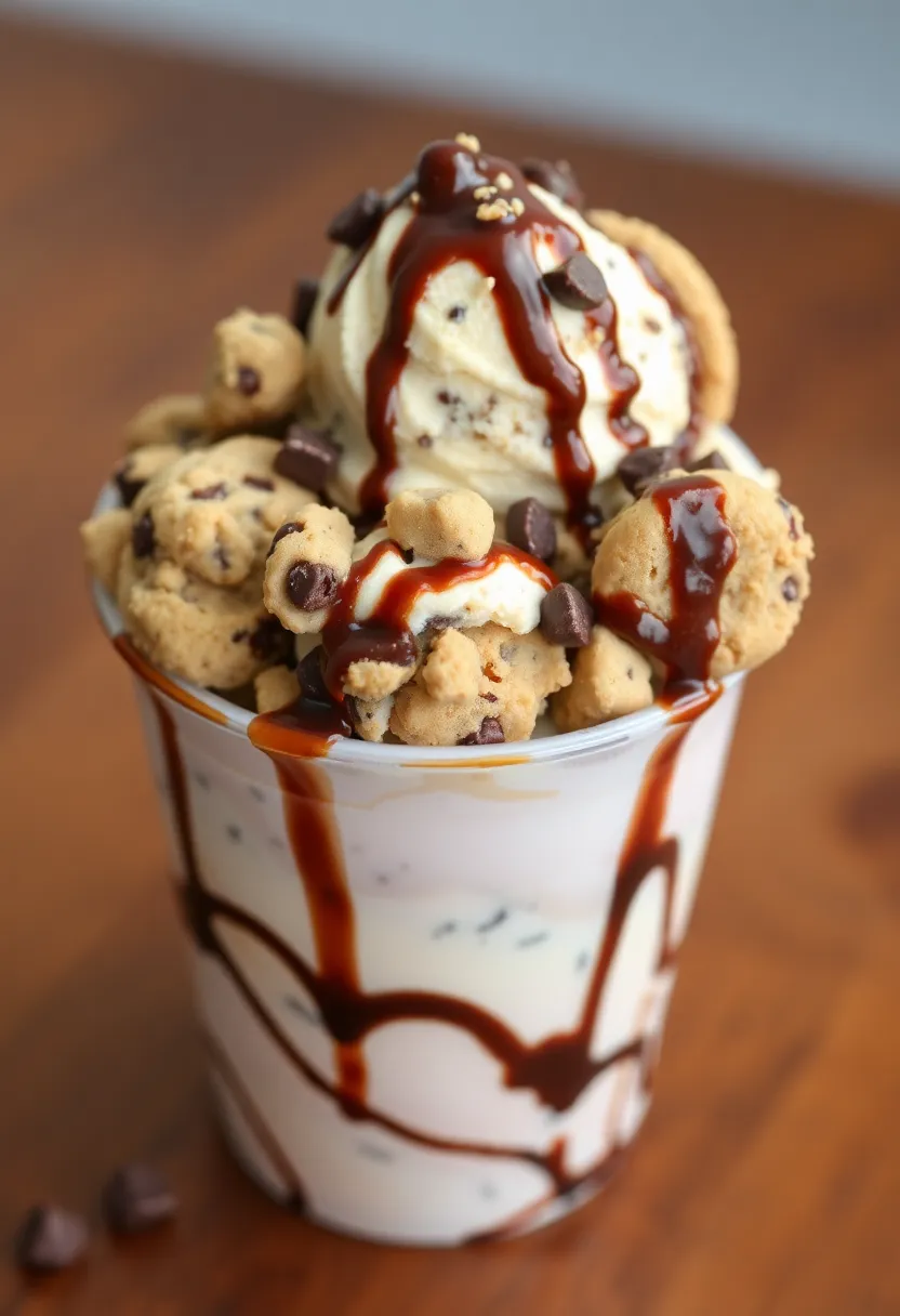 25 Sundae Recipes Ice Cream Lovers Must Try 14 25 Sundae Recipes Ice Cream Lovers Must Try - 14. Chocolate Chip Cookie Dough Sundae