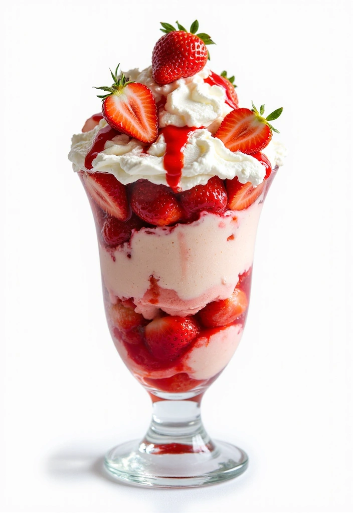 25 Sundae Recipes Ice Cream Lovers Must Try 2 25 Sundae Recipes Ice Cream Lovers Must Try - 2. Strawberry Shortcake Sundae