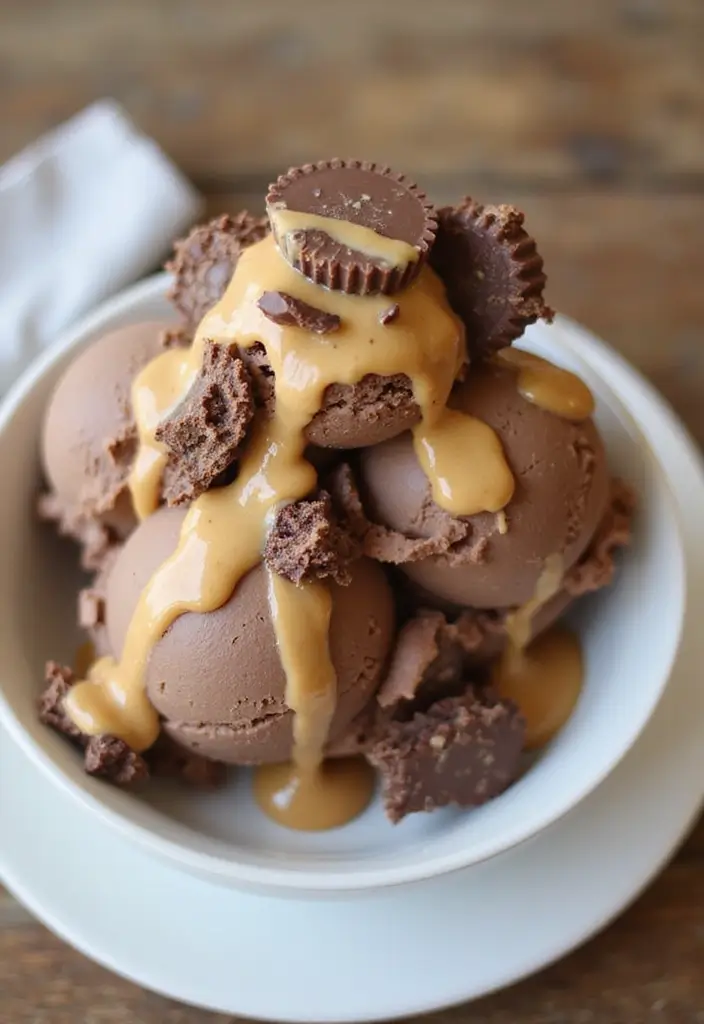 25 Sundae Recipes Ice Cream Lovers Must Try 3 25 Sundae Recipes Ice Cream Lovers Must Try - 3. Peanut Butter Cup Sundae