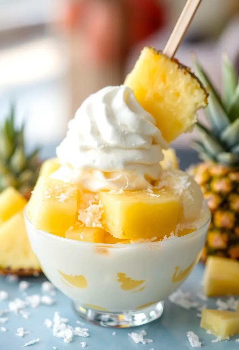 25 Sundae Recipes Ice Cream Lovers Must Try 4 25 Sundae Recipes Ice Cream Lovers Must Try - 4. Tropical Coconut Sundae